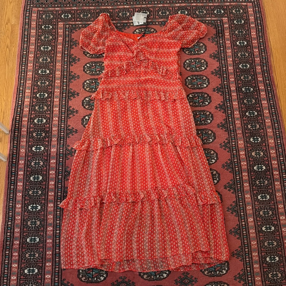 NWT Cooper St Sutton Tiered Midi Dress - Picture 3 of 10